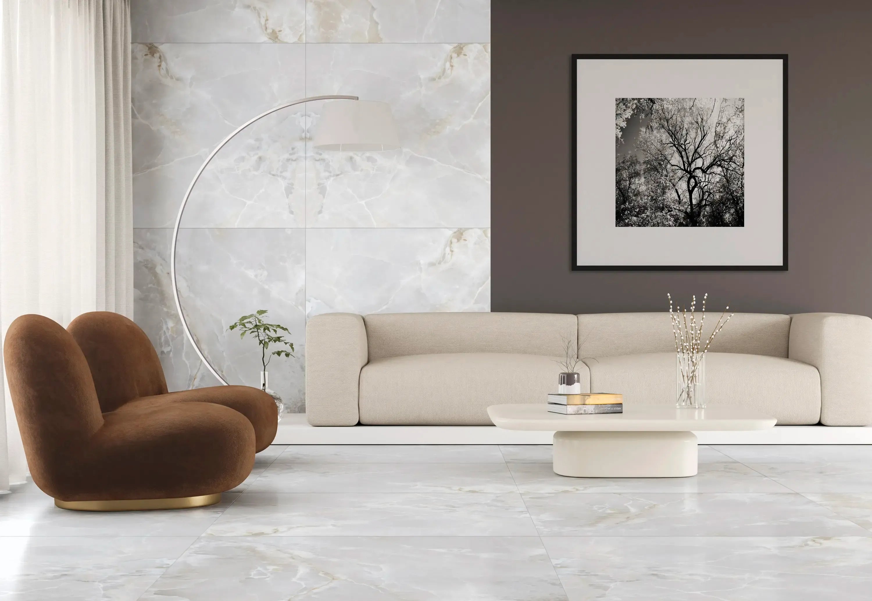 Architectural Surface Porcelain Luxon White Soft
