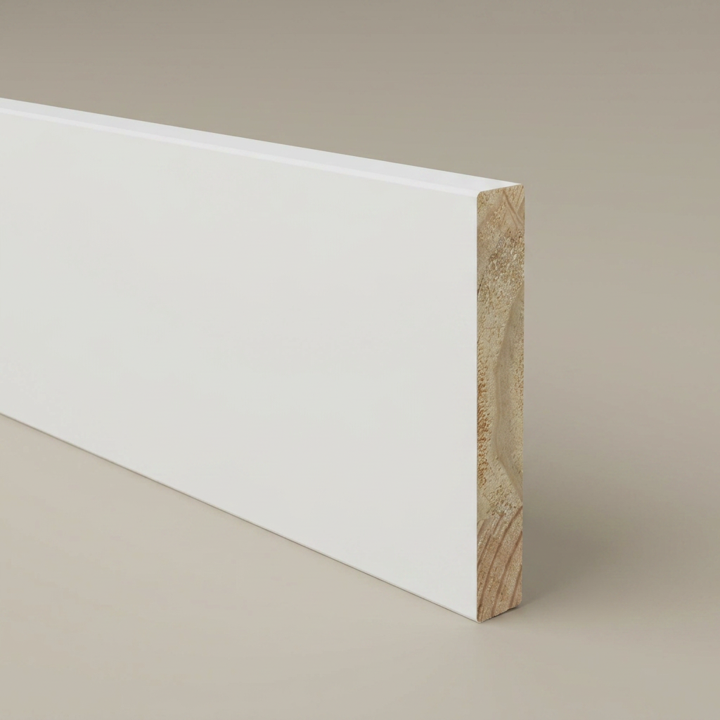 Baseboard 1×8 Pine Square Profile 14 mm 16 FT Long