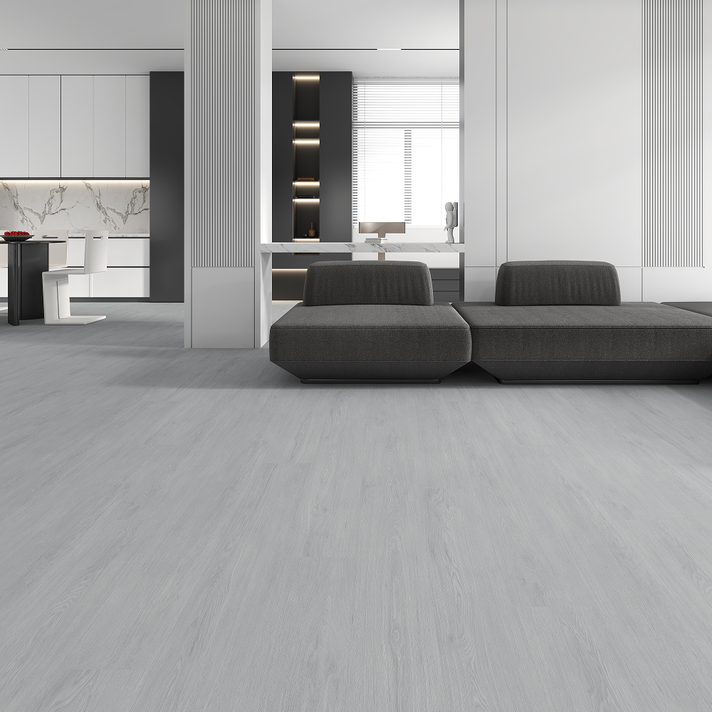 Plano de Vinilo de Lujo Impermeable IXL Gris Paloma