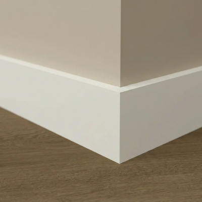 Baseboard  1×6 PVC Square Profile, 14mm 12 FT Long