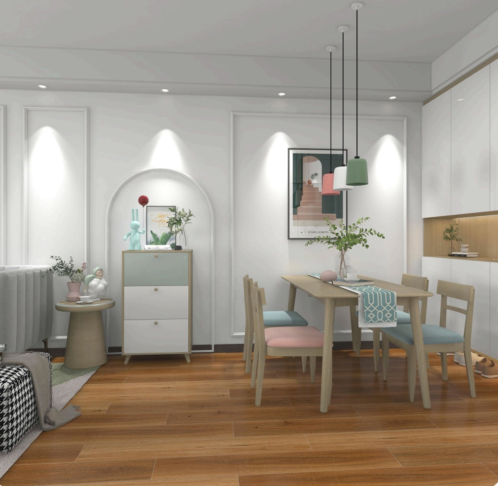 Piso laminado de lujo resistente al agua Finish Line I9