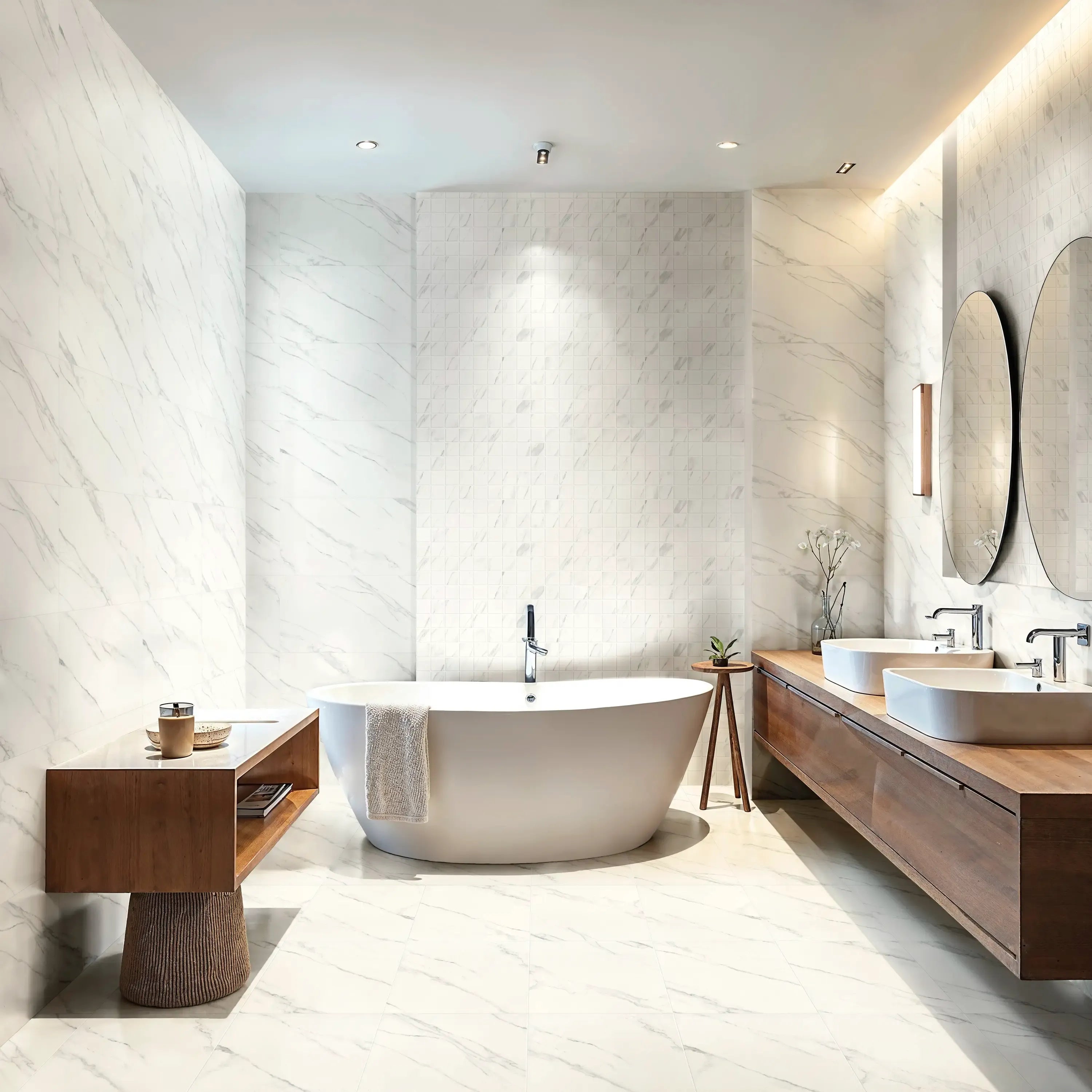 Marbella White Ceramic Tile