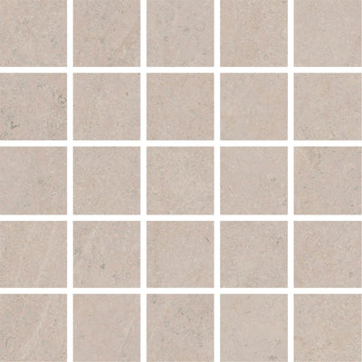 Luverne Limestone-Look Porcelain Tile (White and Ivory)