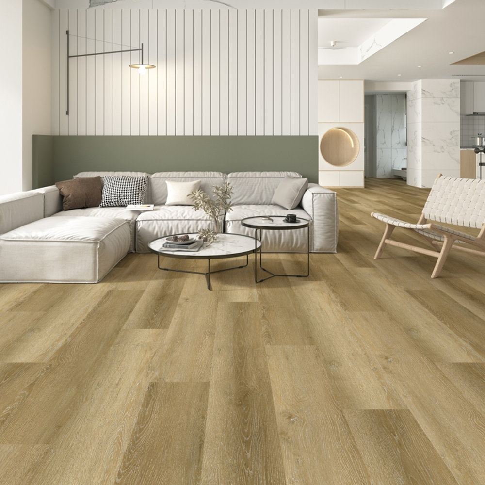 Plano de Vinilo de Lujo Impermeable IXL Gris Paloma