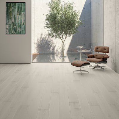 Piso de madera de ingeniería de roble francés Rio Torne – 5/8" x 8-1/2" – Capa de desgaste de 4 mm